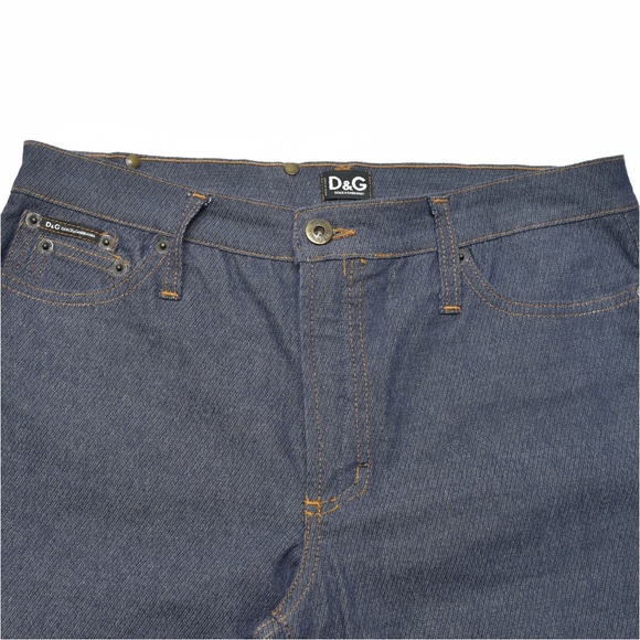 DOLCE & GABBANA Flared Twill Jeans Made in Italy - Picture 2 of 16